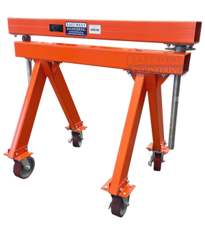 ATSJW 2T Adjustable Height Support Trestle with wheels