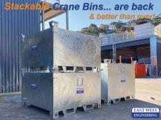 The SSC Stackable Crane Bins are back! 