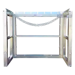 GBSR8 Gas Cylinder Storage Rack - 900x450