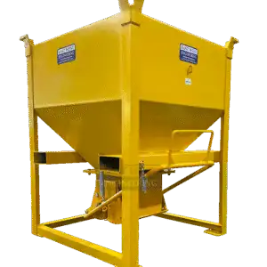 HBF Hopper Bin - Clamshell