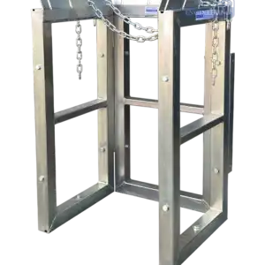 GBSR4 Gas Cylinder Storage Rack - 450x450