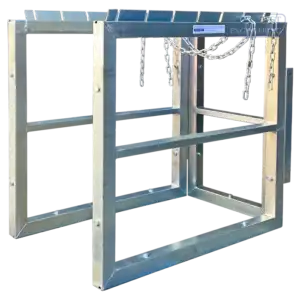 GBSR5 Gas Cylinder Storage Rack - 450x900
