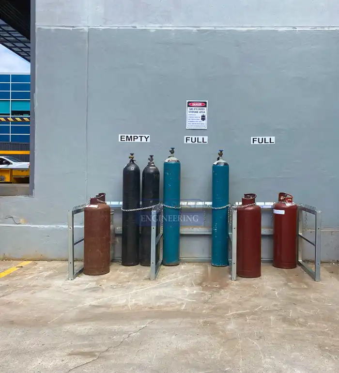 GBSR9 Gas Cylinder Storage Rack - 900x900 - Image 6