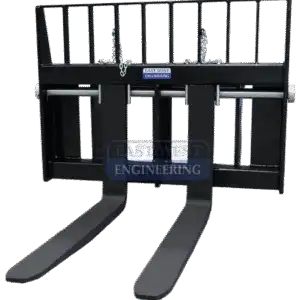 QHF Quick Hitch Floating Carriage and Tine assembly for telehandlers and loader machines