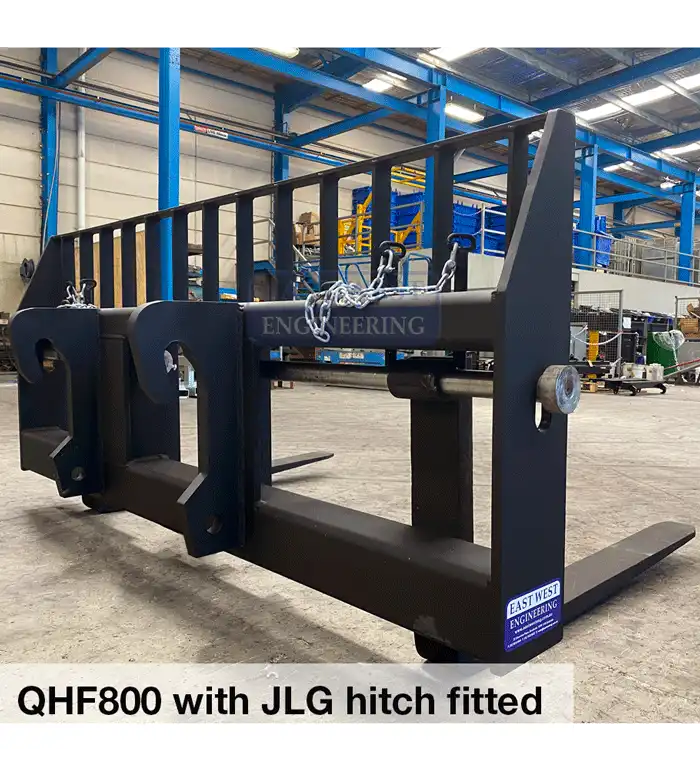 QHF Quick Hitch Floating Carriage and Tine assembly for telehandlers and loader machines