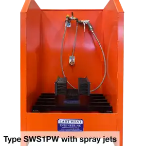 SWS1PW Boot Cleaning Station with Spray Jets