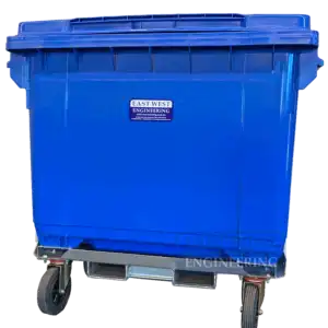 W660PRB 660L Wheelie Bin with Rotator Base